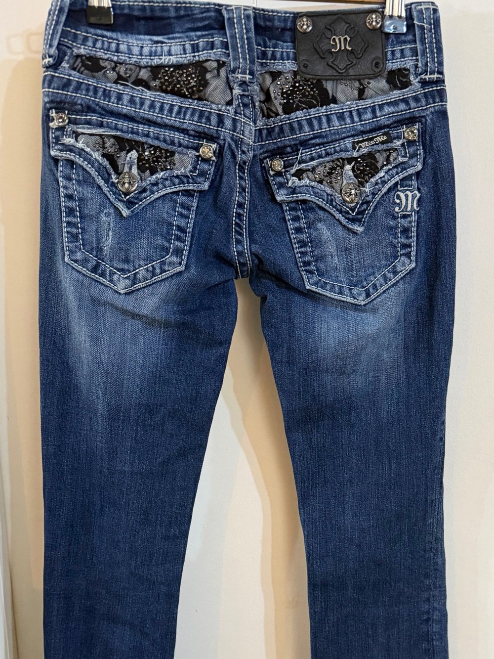 Miss Me Dark Blue Bootcut Jeans